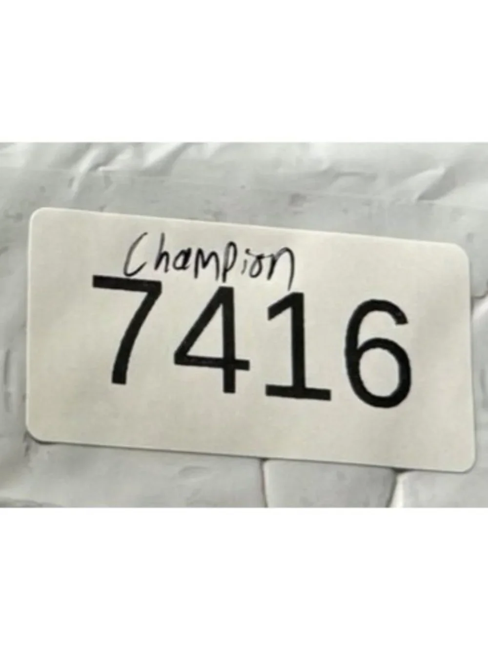 Vintage Champion Shirt Mens 2XL Beige Tropical Monstera Leaf Graphic Tee Logo - Picture 11 of 11